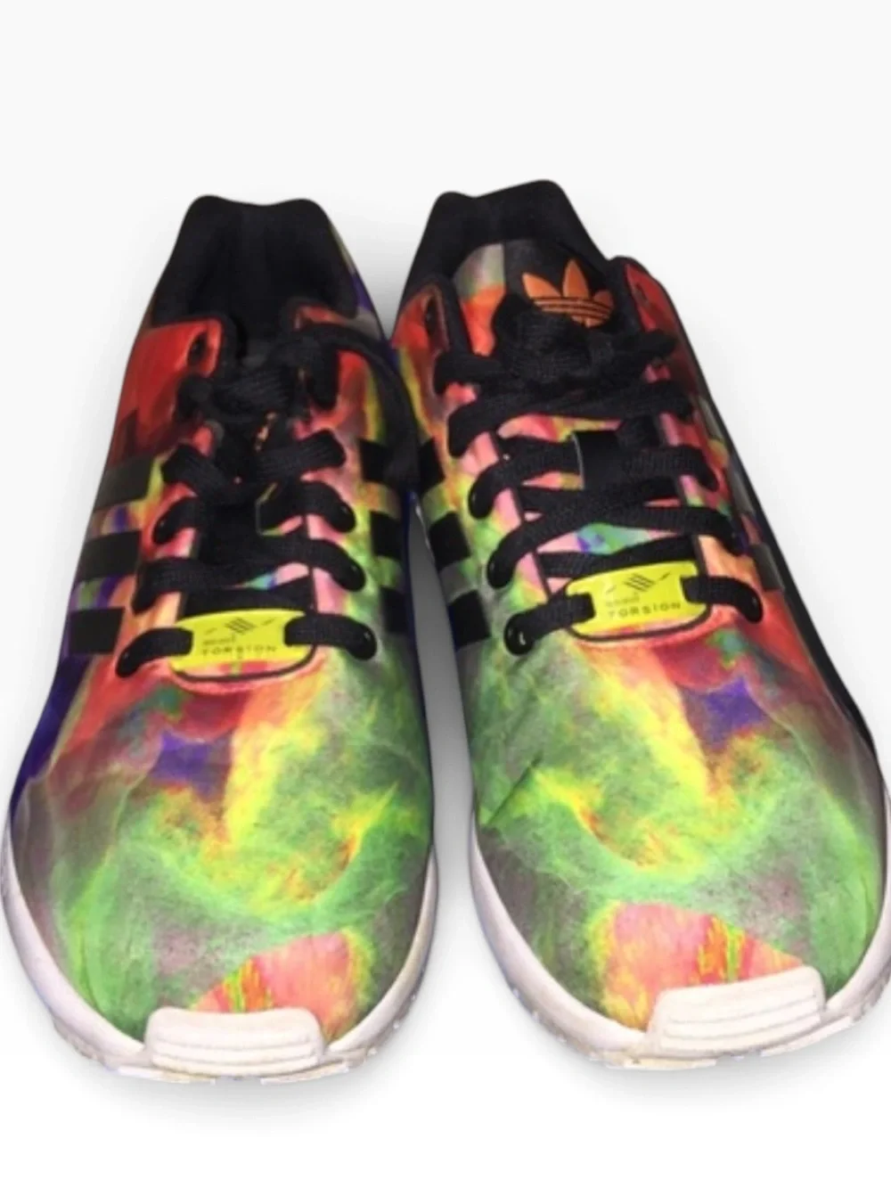 adidas Women's ZX Torsion Tie Dye Multicolor Athletic Shoe Size 7